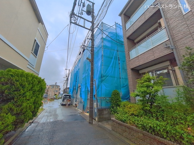 神奈川県川崎市幸区小倉５丁目の新築戸建てシート写真 2026年6月7日撮影