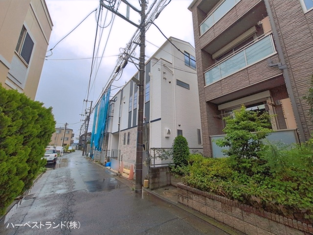 神奈川県川崎市幸区小倉５丁目の新築戸建て外構写真 2026年6月24日撮影