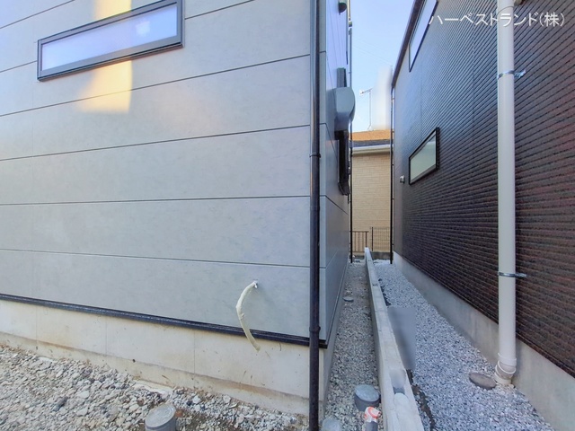 神奈川県横浜市瀬谷区阿久和東2丁目の新築戸建て外構写真 2026年1月6日撮影