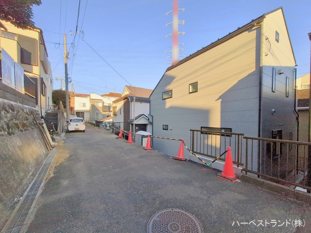 神奈川県横浜市瀬谷区阿久和東2丁目の新築戸建て外構写真 2026年1月6日撮影