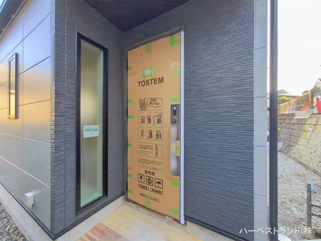 神奈川県横浜市瀬谷区阿久和東2丁目の新築戸建て外構写真 2026年1月6日撮影