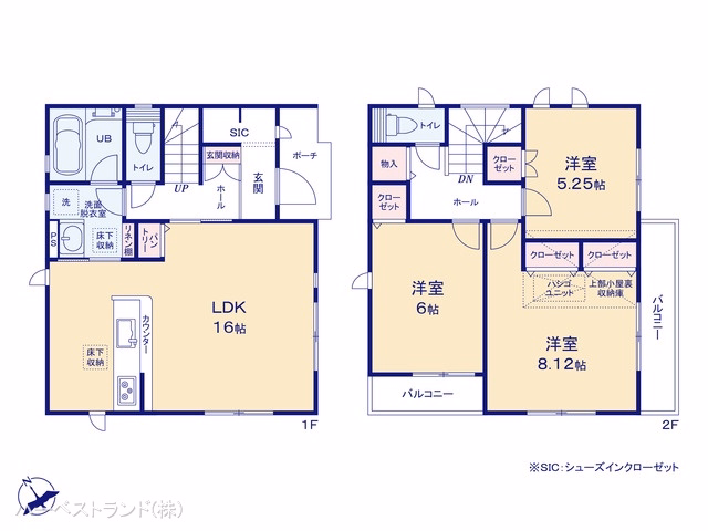 座間市明王（戸建）02 間取図