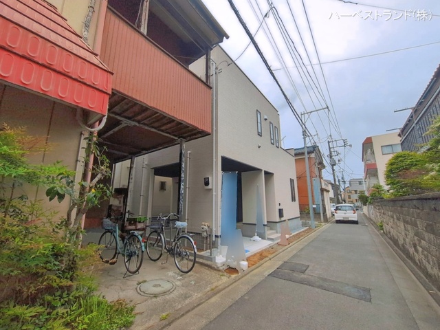 神奈川県川崎市幸区北加瀬２丁目の新築戸建て外構写真 2026年4月22日撮影