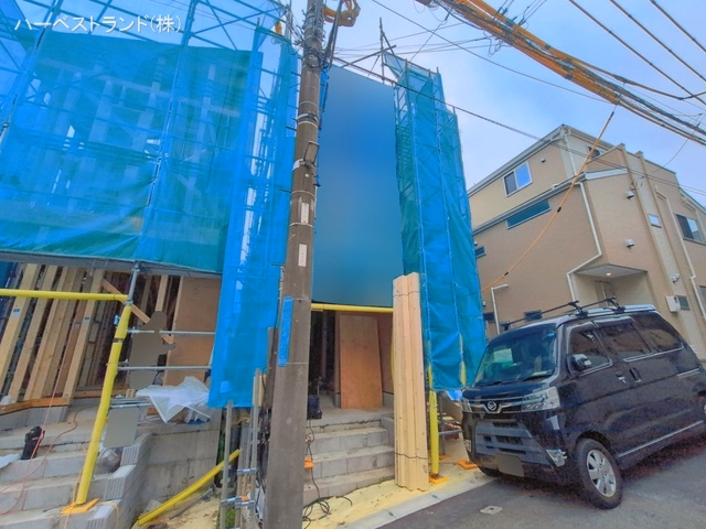 川崎市中原区井田3丁目(戸建)02 上棟