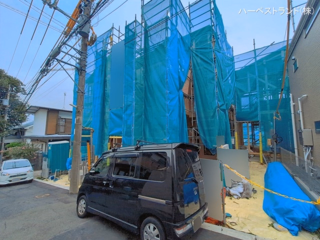 川崎市中原区井田3丁目(戸建)02 上棟