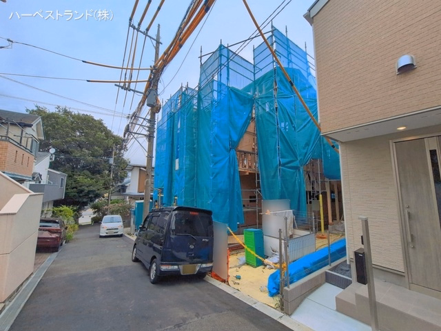 川崎市中原区井田3丁目(戸建)02 上棟