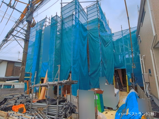 新築戸建て 川崎市中原区井田321　4棟 2号棟 上棟