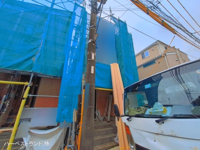 新築戸建て 川崎市中原区井田321　4棟 2号棟 上棟