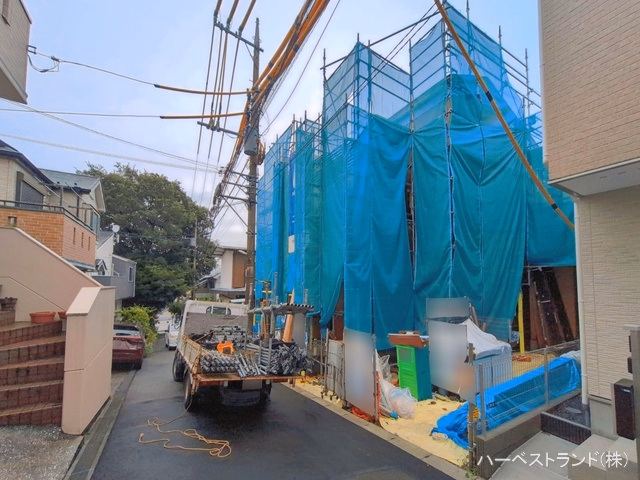 新築戸建て 川崎市中原区井田321　4棟 2号棟 上棟