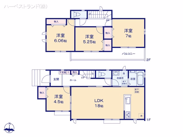 横浜市旭区今宿1丁目（戸建）A 間取図