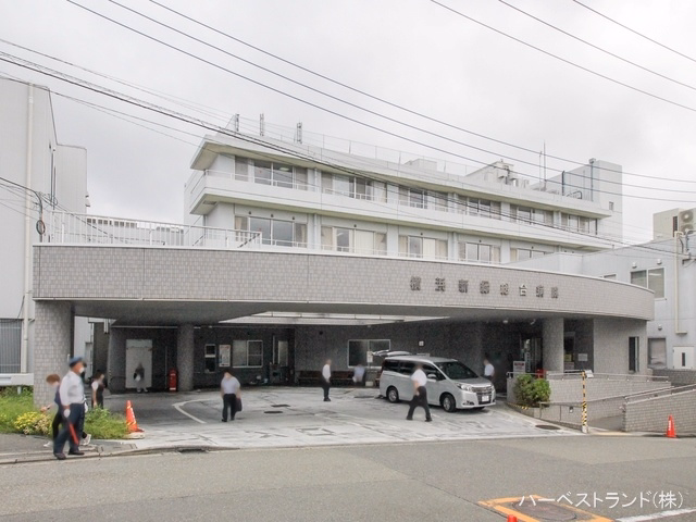 神奈川県横浜市緑区いぶき野の新築戸建て周辺 横浜新緑総合病院　距離1150m
