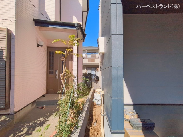 神奈川県横浜市都筑区川和町の新築戸建て外構写真 2026年2月2日撮影