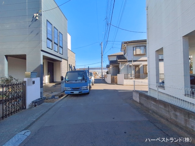 神奈川県横浜市都筑区川和町の新築戸建て外構写真 2026年2月2日撮影