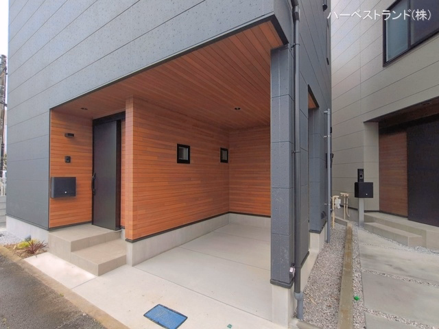 神奈川県川崎市中原区上小田中２丁目の新築戸建て完成写真 2026年4月9日撮影
