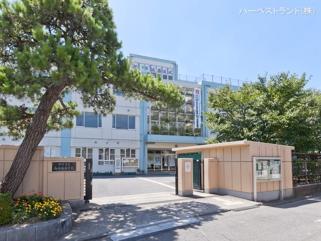 神奈川県川崎市中原区上小田中２丁目の新築戸建て周辺 川崎市立西中原中学校　距離1700m