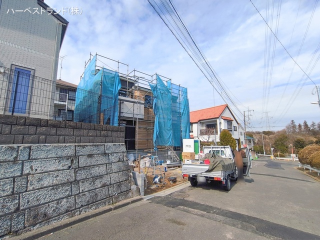 神奈川県横浜市青葉区奈良町の新築戸建てシート写真 2026年2月19日撮影