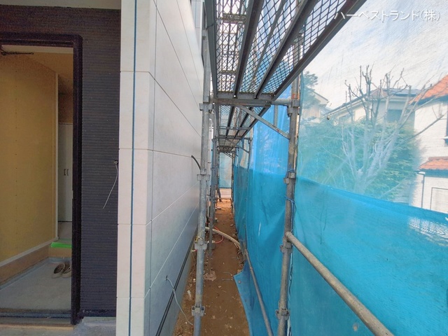 神奈川県横浜市青葉区奈良町の新築戸建てシート写真 2026年2月19日撮影