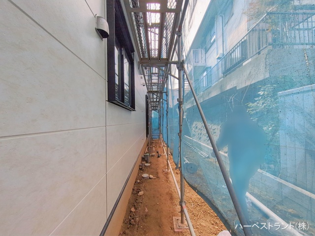 神奈川県横浜市青葉区奈良町の新築戸建てシート写真 2026年2月19日撮影