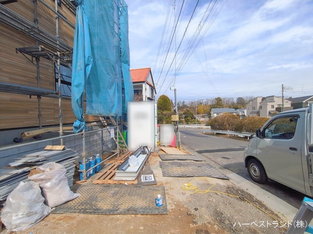 神奈川県横浜市青葉区奈良町の新築戸建てシート写真 2026年2月19日撮影