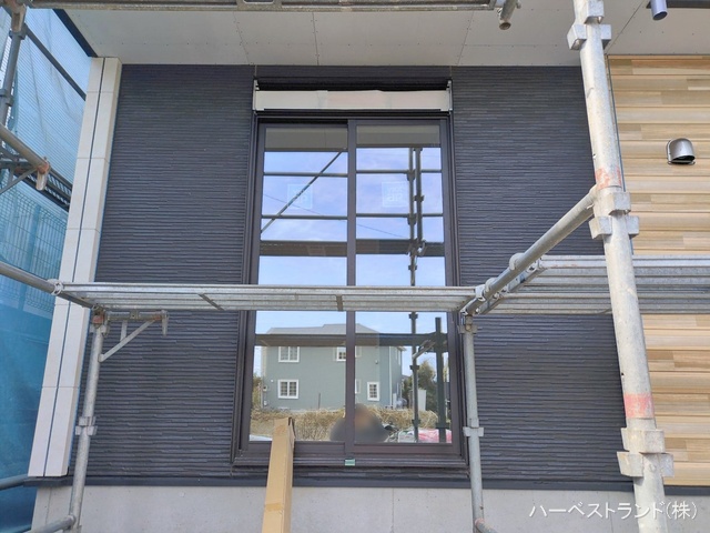 神奈川県横浜市青葉区奈良町の新築戸建てシート写真 2026年2月19日撮影