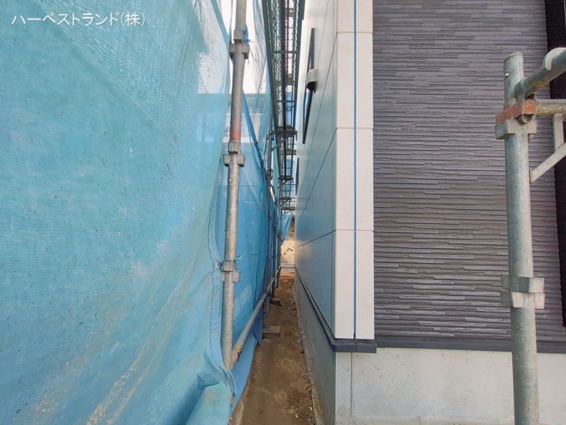 神奈川県横浜市青葉区奈良町の新築戸建てシート写真 2026年2月19日撮影