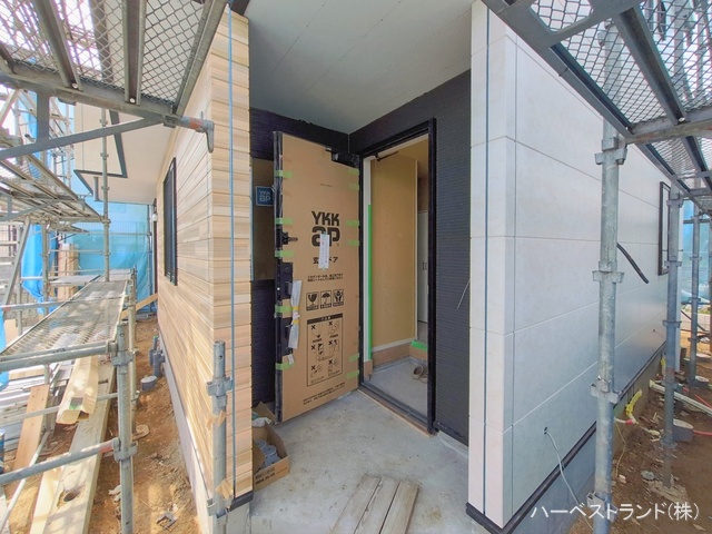 神奈川県横浜市青葉区奈良町の新築戸建てシート写真 2026年2月19日撮影