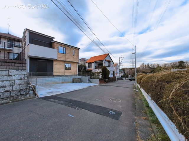 神奈川県横浜市青葉区奈良町の新築戸建て外構写真 2026年3月15日撮影
