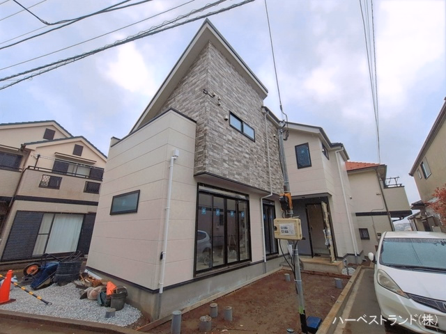 神奈川県横浜市港北区富士塚１丁目の新築戸建て外構写真 2026年3月25日撮影