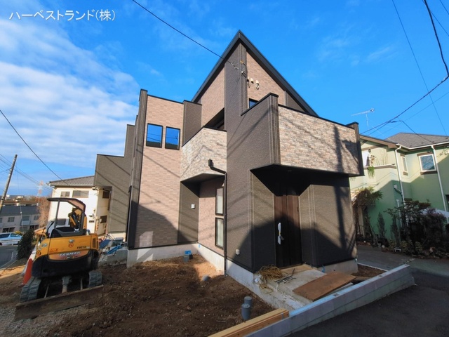 神奈川県横浜市泉区新橋町の新築戸建て外構写真 2026年3月10日撮影