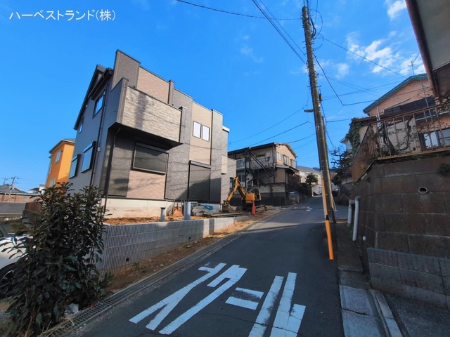 神奈川県横浜市泉区新橋町の新築戸建て外構写真 2026年3月10日撮影
