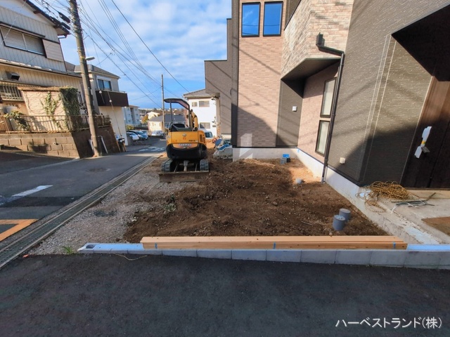 神奈川県横浜市泉区新橋町の新築戸建て外構写真 2026年3月10日撮影