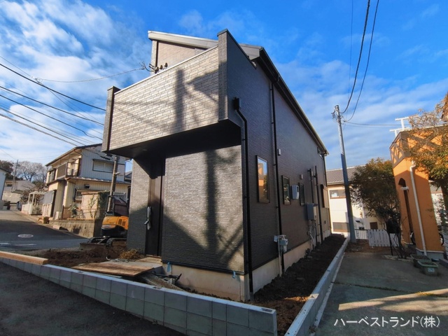 神奈川県横浜市泉区新橋町の新築戸建て外構写真 2026年3月10日撮影