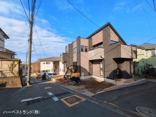 神奈川県横浜市泉区新橋町の新築戸建て外構写真 2026年3月10日撮影