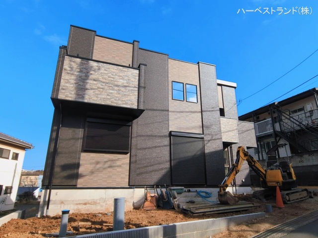 神奈川県横浜市泉区新橋町の新築戸建て外構写真 2026年3月10日撮影