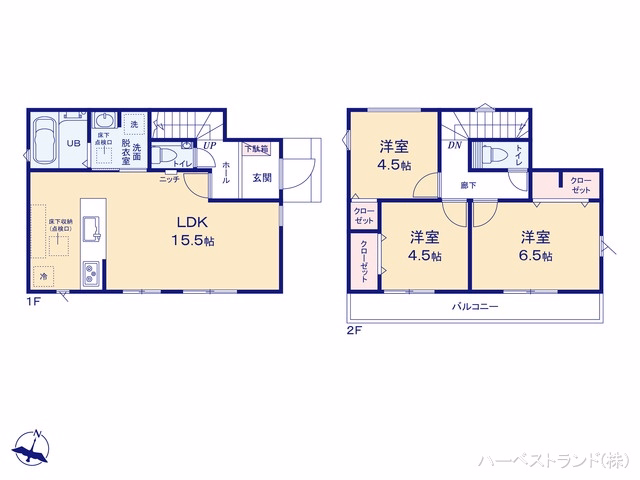 立川市栄町2丁目(戸建)04 間取図
