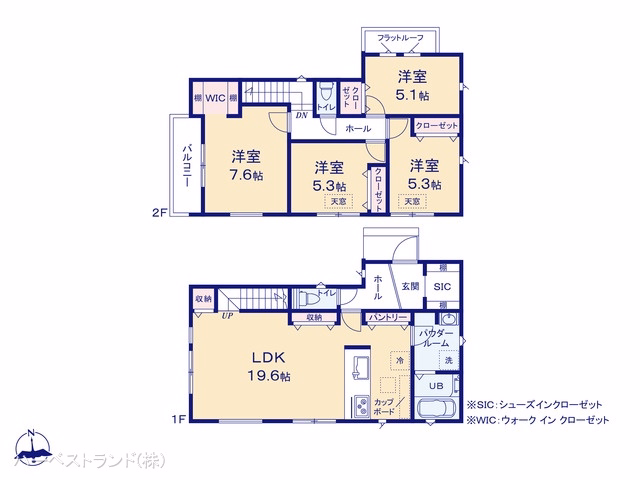 横浜市港北区新吉田東1丁目（戸建）02 間取図