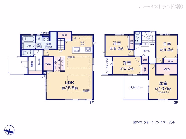 横浜市青葉区荏田町（戸建）01 間取図