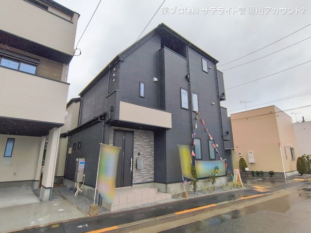 東京都江戸川区鹿骨1丁目の新築戸建て完成写真 2026年2月24日撮影