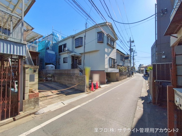 東京都江戸川区大杉４丁目の新築戸建てシート写真 2026年2月2日撮影