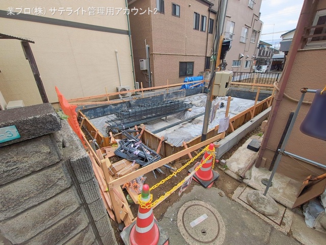 東京都江戸川区中葛西２丁目の新築戸建て基礎写真 2026年2月12日撮影