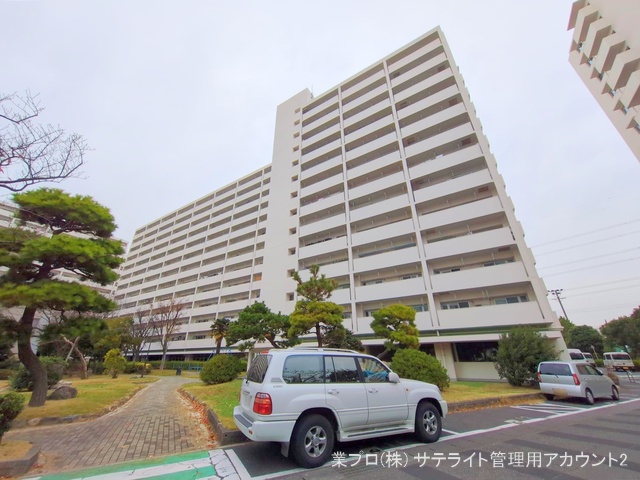 東京都江戸川区南葛西7丁目のマンション『なぎさニュータウン2号棟』外観写真 2025年12月2日撮影