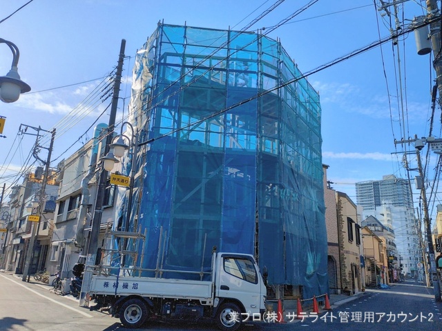 東京都江戸川区平井６丁目の新築戸建て上棟写真 2026年2月4日撮影