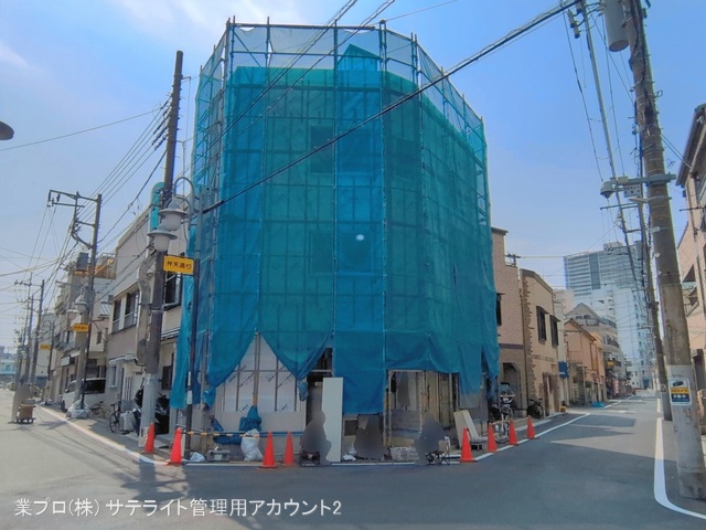 東京都江戸川区平井６丁目の新築戸建てシート写真 2026年3月29日撮影