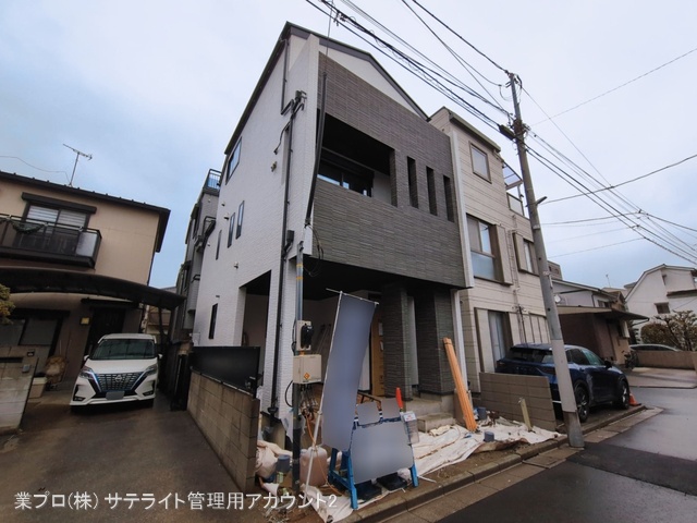 東京都江戸川区北小岩４丁目の新築戸建て外構写真 2026年3月3日撮影