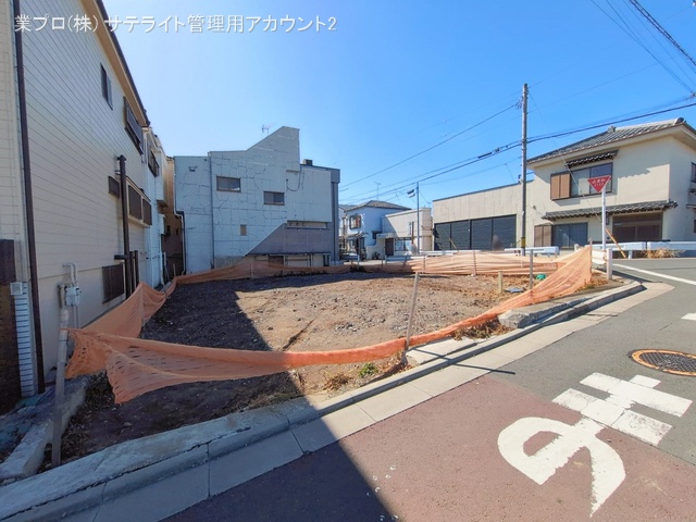 東京都江戸川区東葛西１丁目の新築戸建て更地・土地写真 2026年2月18日撮影