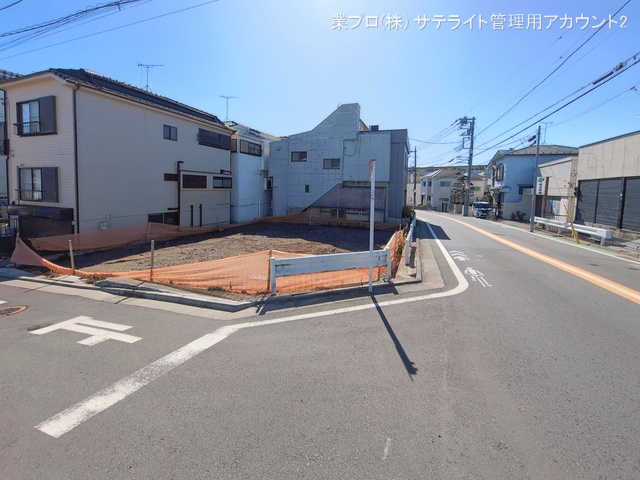 東京都江戸川区東葛西１丁目の新築戸建て更地・土地写真 2026年2月18日撮影