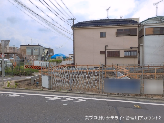 東京都江戸川区東葛西１丁目の新築戸建て基礎写真 2026年6月29日撮影