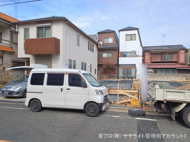 東京都江戸川区北小岩7丁目の新築戸建て基礎写真 2026年2月19日撮影