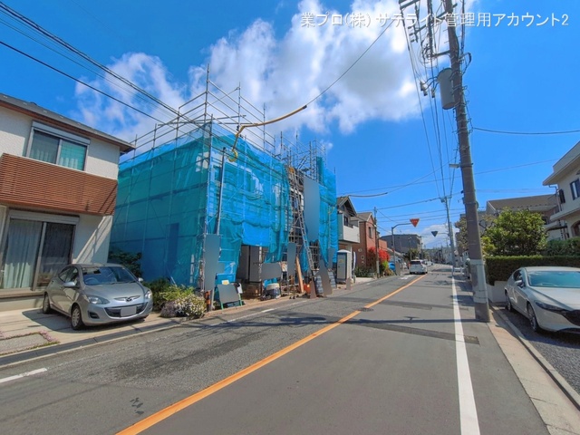 東京都江戸川区北小岩７丁目の新築戸建てシート写真 2026年4月15日撮影