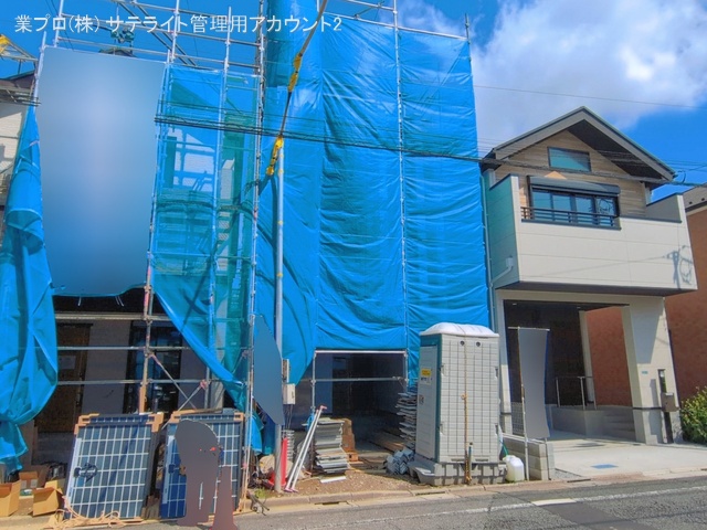 東京都江戸川区北小岩７丁目の新築戸建てシート写真 2026年4月15日撮影